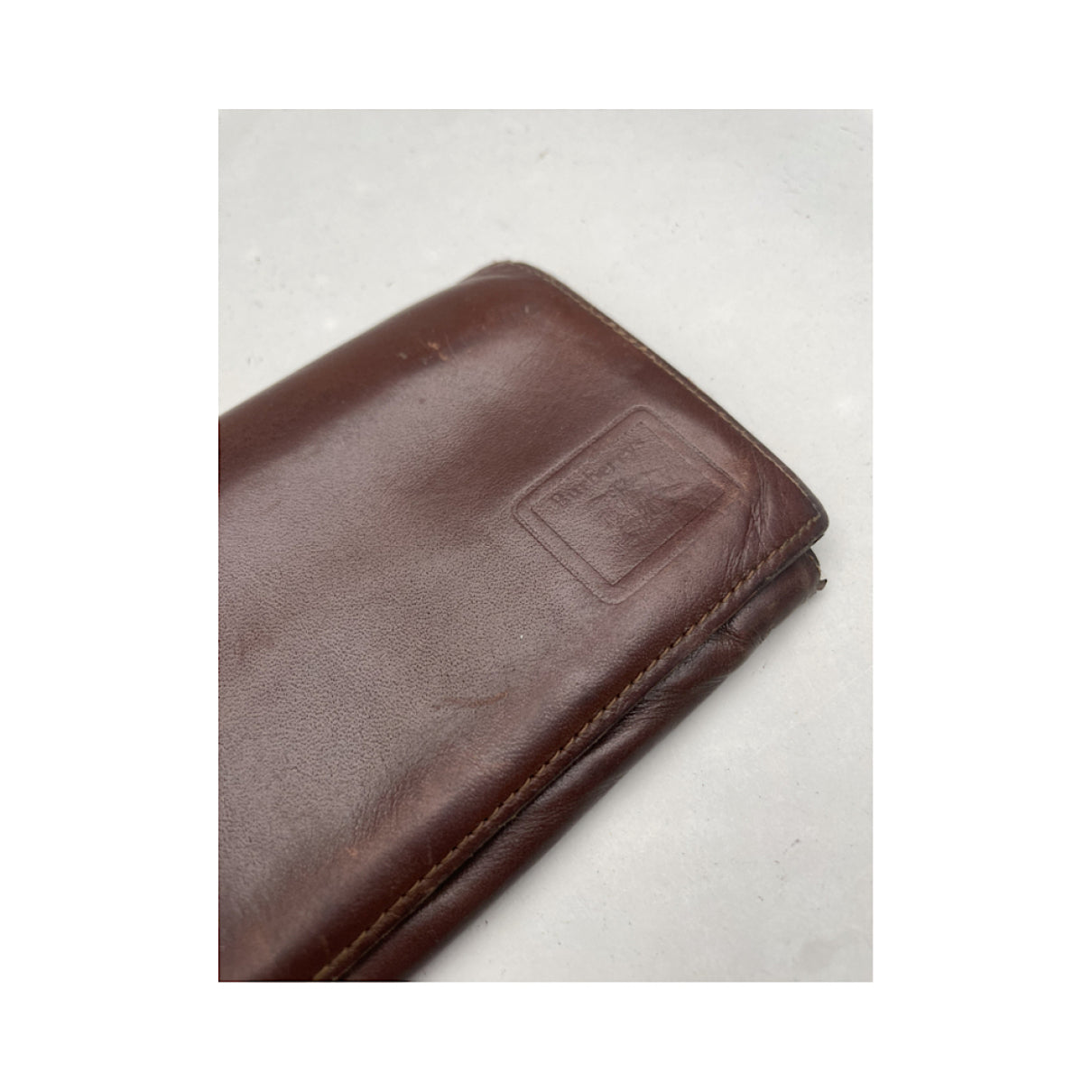 Burberry Brown Leather Wallet image 2