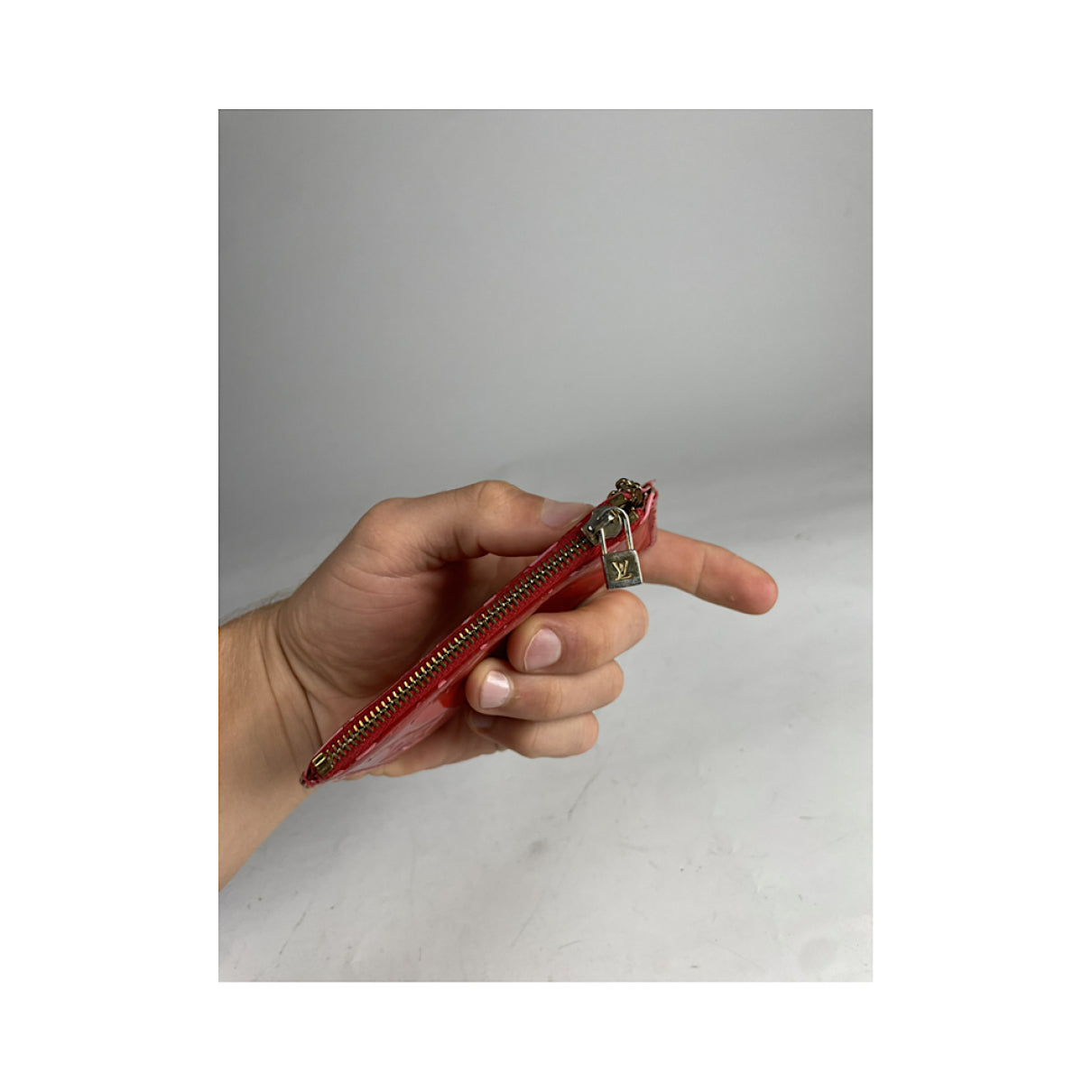 Louis Vuitton Dauphine Red Leather Purse image 4