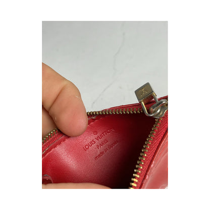 Louis Vuitton Dauphine Red Leather Purse image 5