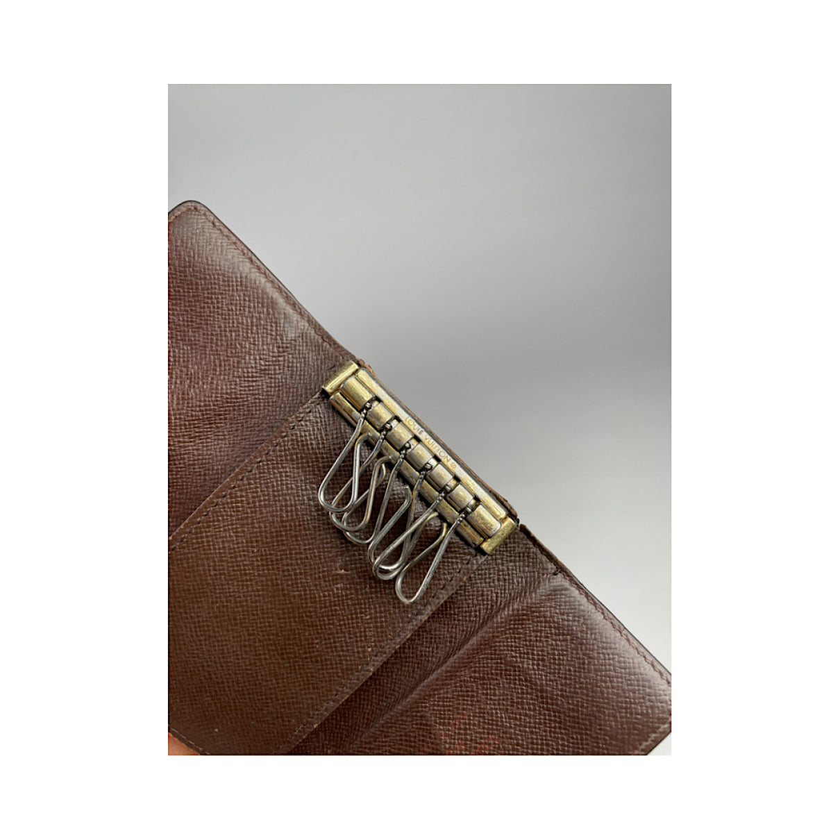 Louis Vuitton Lockme Brown Leather Purse image 4