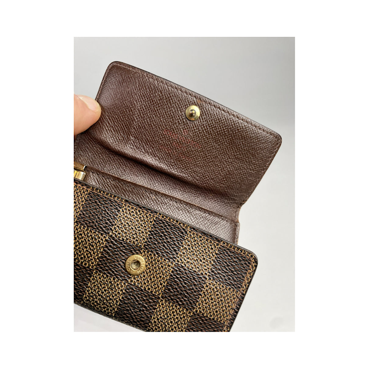 Louis Vuitton Lockme Brown Leather Purse image 5