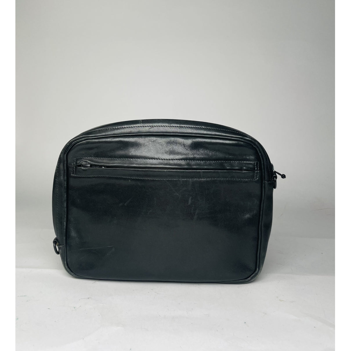 Issey Miyake Black Leather Clutch Bag image 4