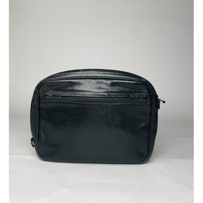 Issey Miyake Black Leather Clutch Bag image 4