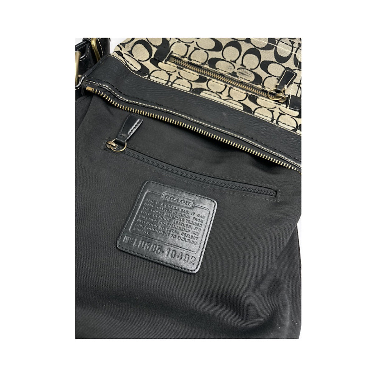 Coach Signature Sufflette Handbag image 3