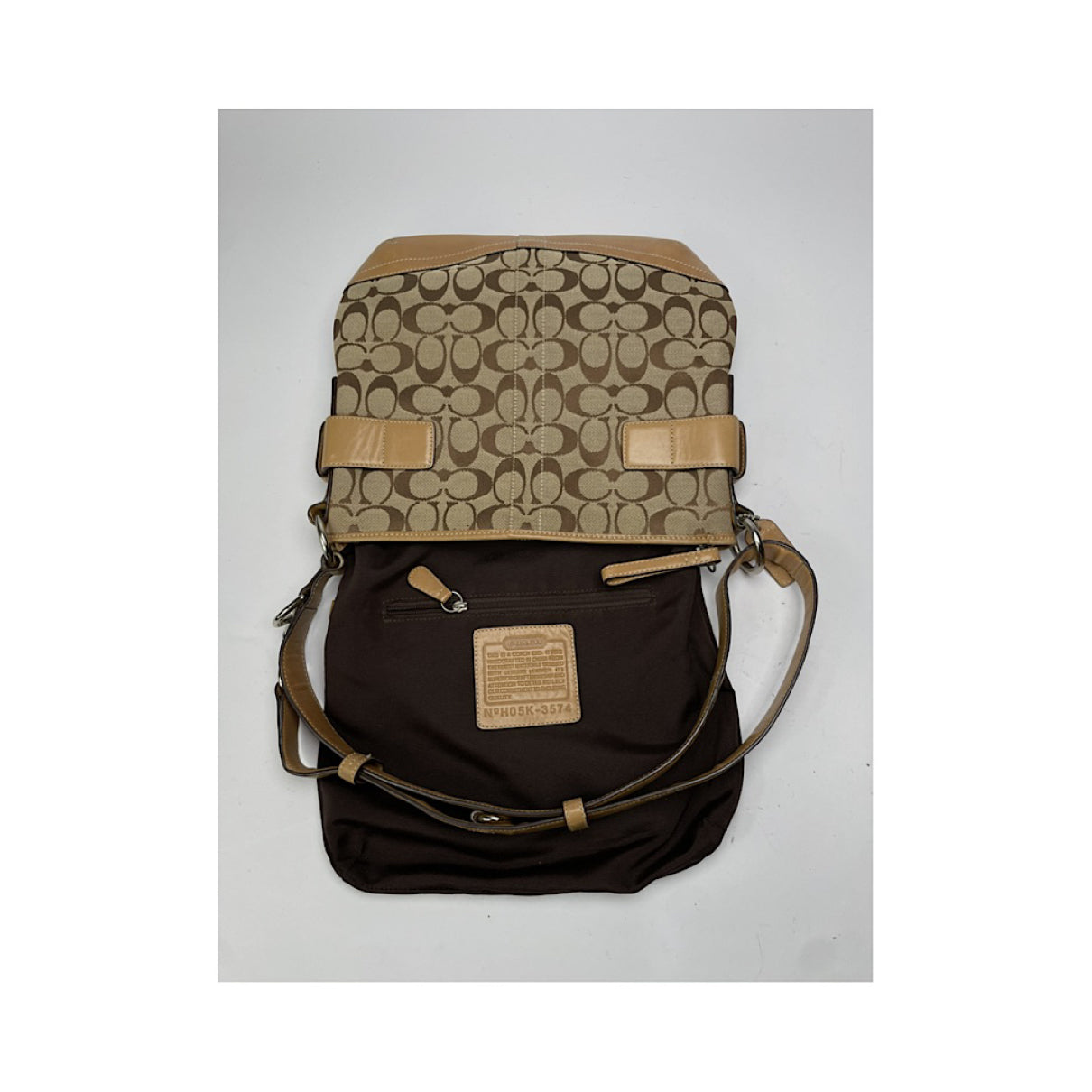 Coach Signature Sufflette Handbag image 2