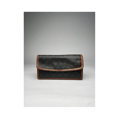 Louis Vuitton Neverfull Brown Leather Clutch Bag image 2