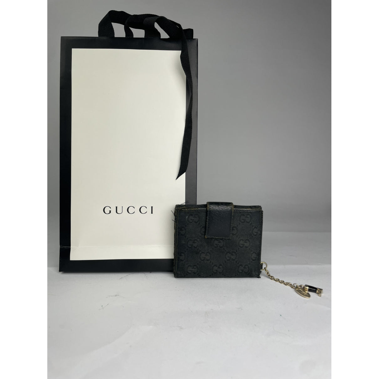 Gucci GG Blooms Black Leather Wallet image 2