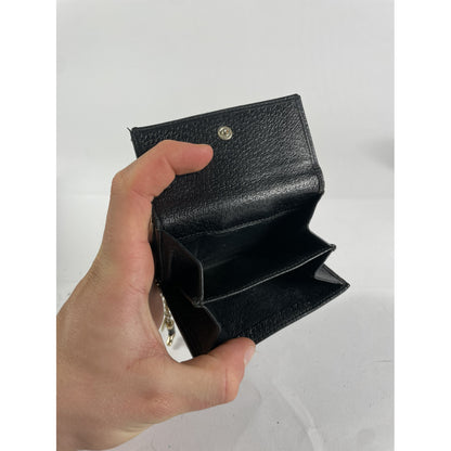 Gucci GG Blooms Black Leather Wallet image 3