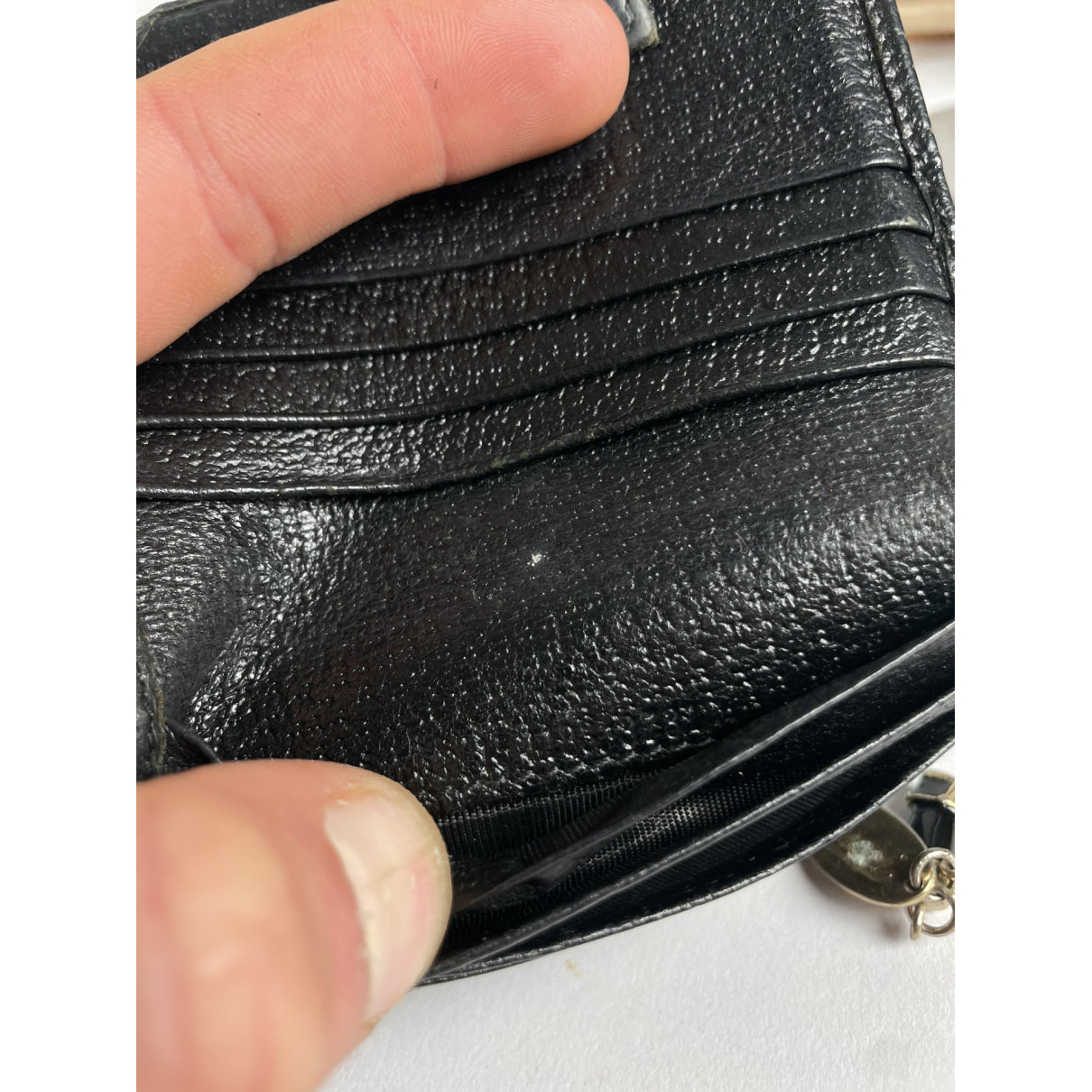 Gucci GG Blooms Black Leather Wallet image 5
