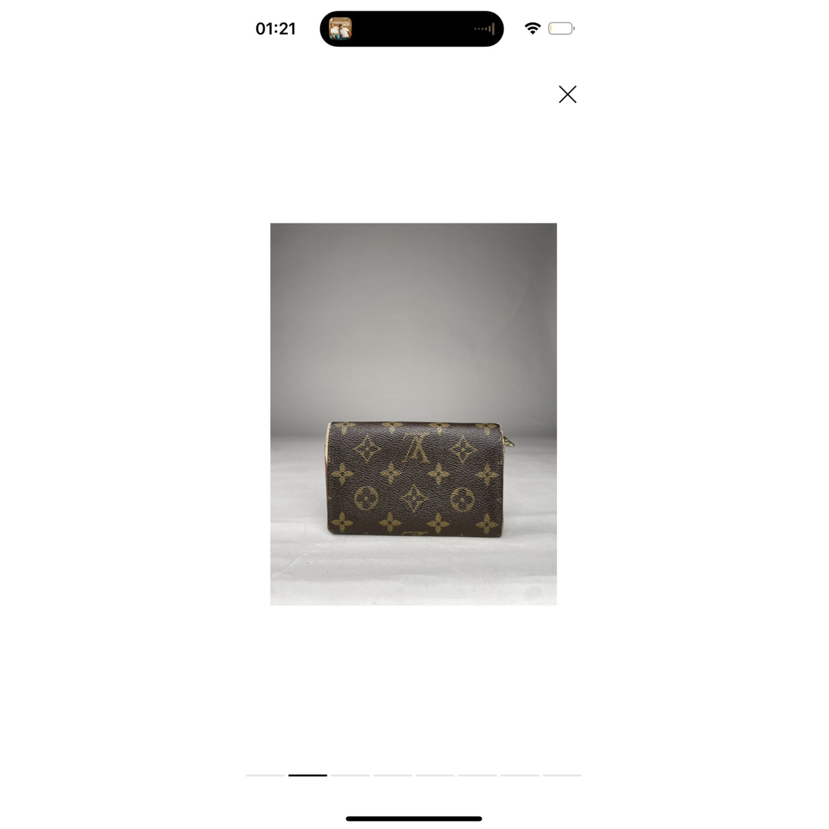 Louis Vuitton Flore Brown Leather Wallet image 2