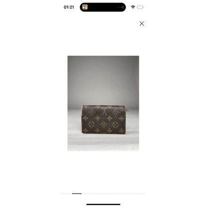 Louis Vuitton Flore Brown Leather Wallet image 2