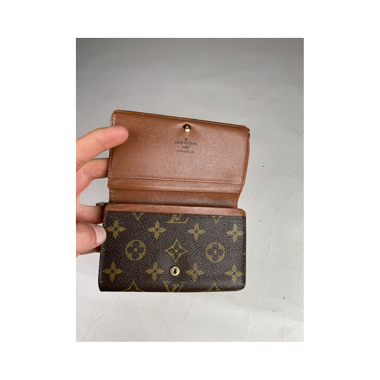 Louis Vuitton Flore Brown Leather Wallet image 3