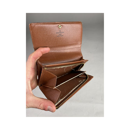 Louis Vuitton Flore Brown Leather Wallet image 4