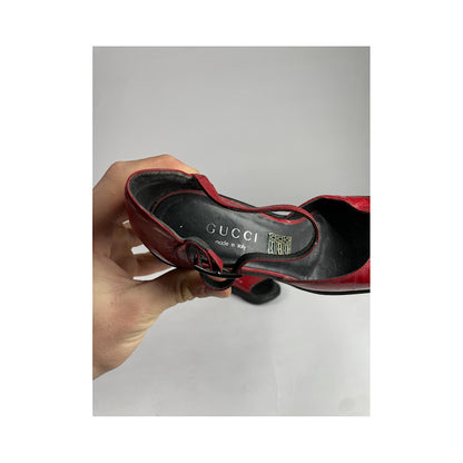 Gucci Black Patent Leather Heel image 3