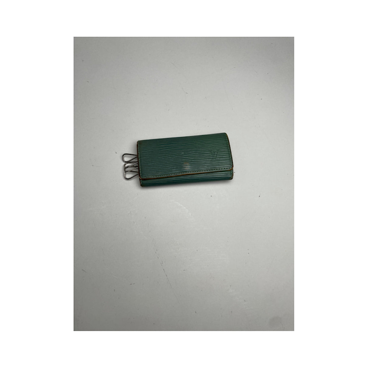 Louis Vuitton Lockme Green Leather Purse image 2