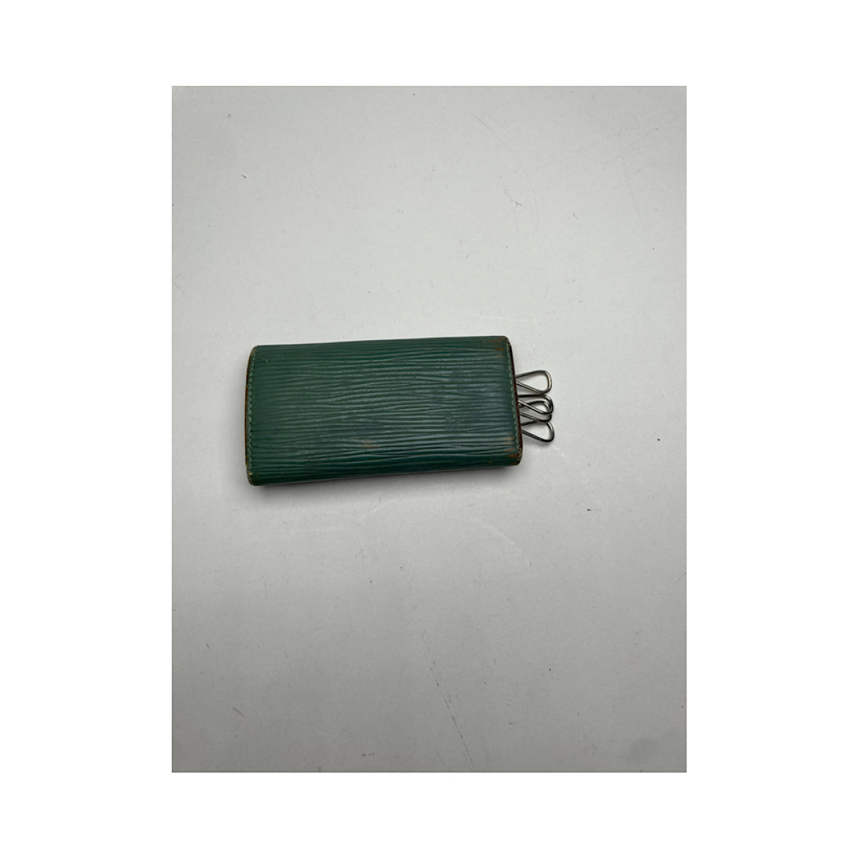 Louis Vuitton Lockme Green Leather Purse image 3