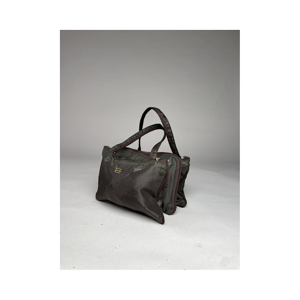 Etro Black Polyester Handbag image 3