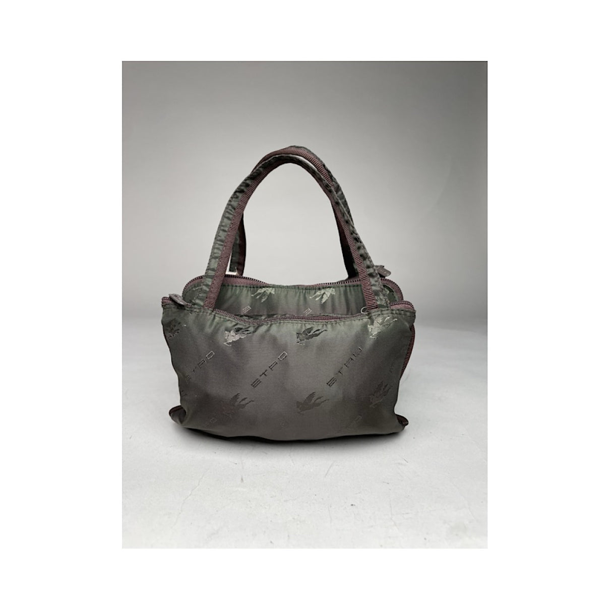 Etro Black Polyester Handbag image 5
