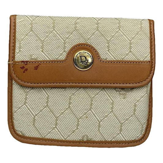 Dior 30 Montaigne Beige Leather Purse image 1
