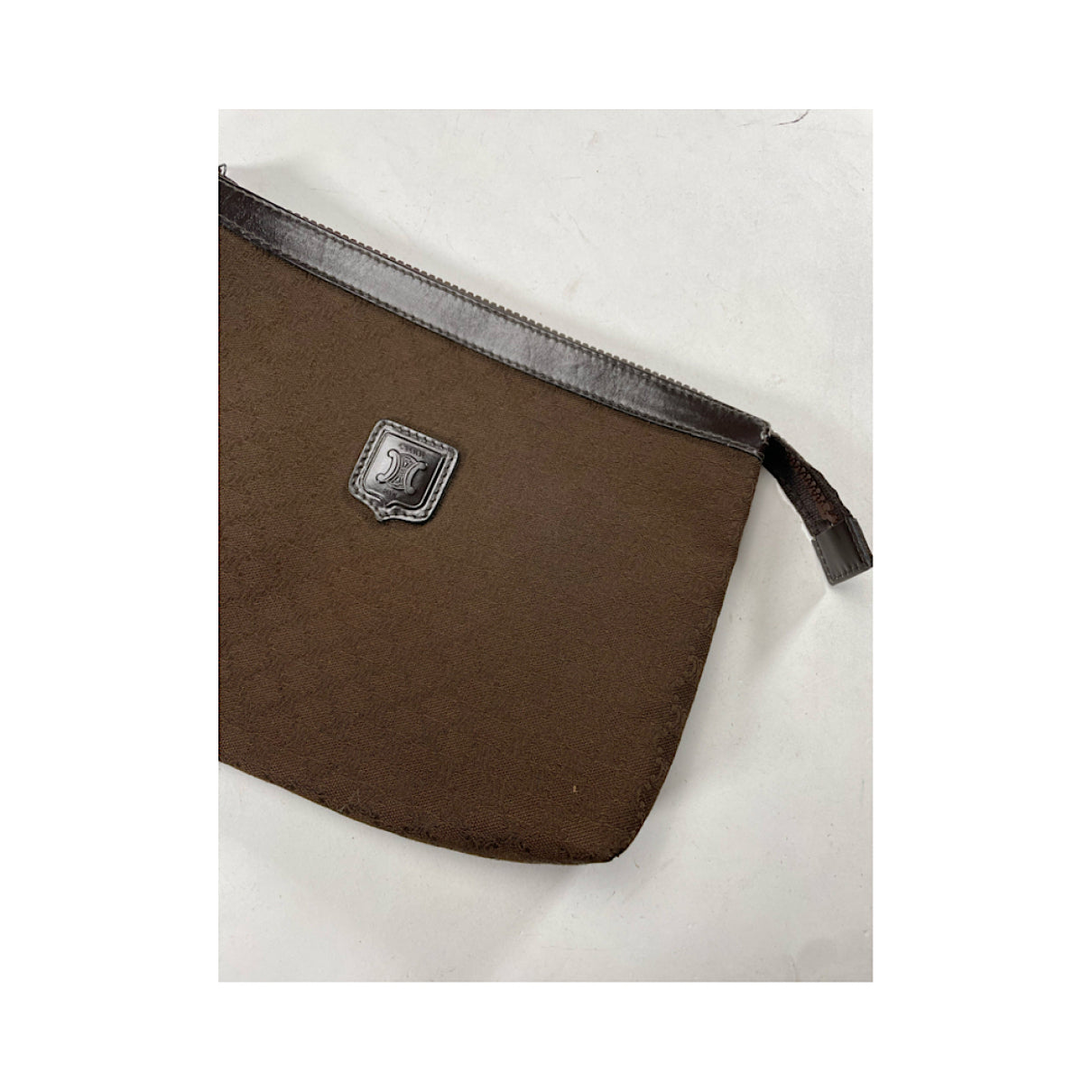 Celine Triomphe Vintage Clutch Bag image 4