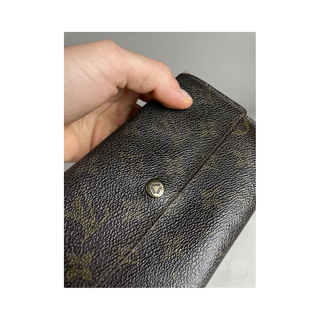Louis Vuitton Iris Brown Leather Wallet image 5