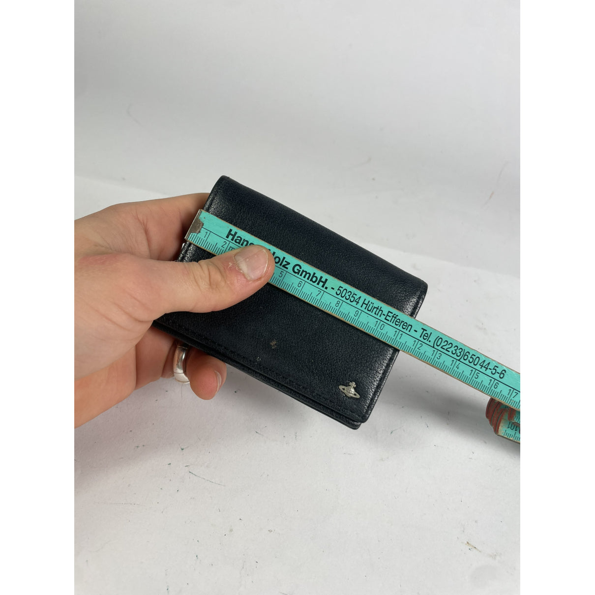 Vivienne Westwood Black Leather Purse image 5