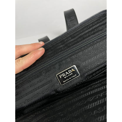 Prada Cleo Black Patent Leather Handbag image 2
