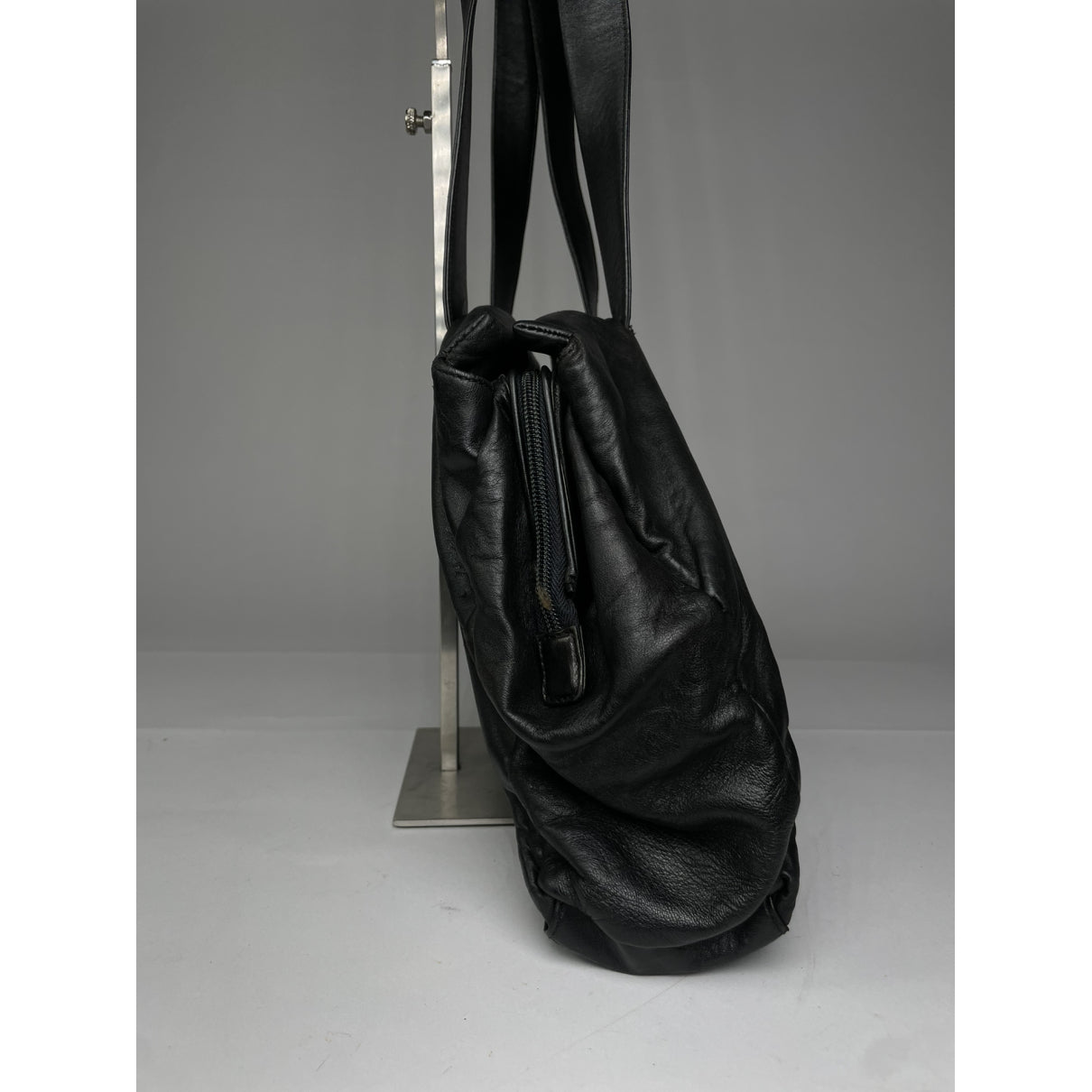 Prada Cleo Black Patent Leather Handbag image 4