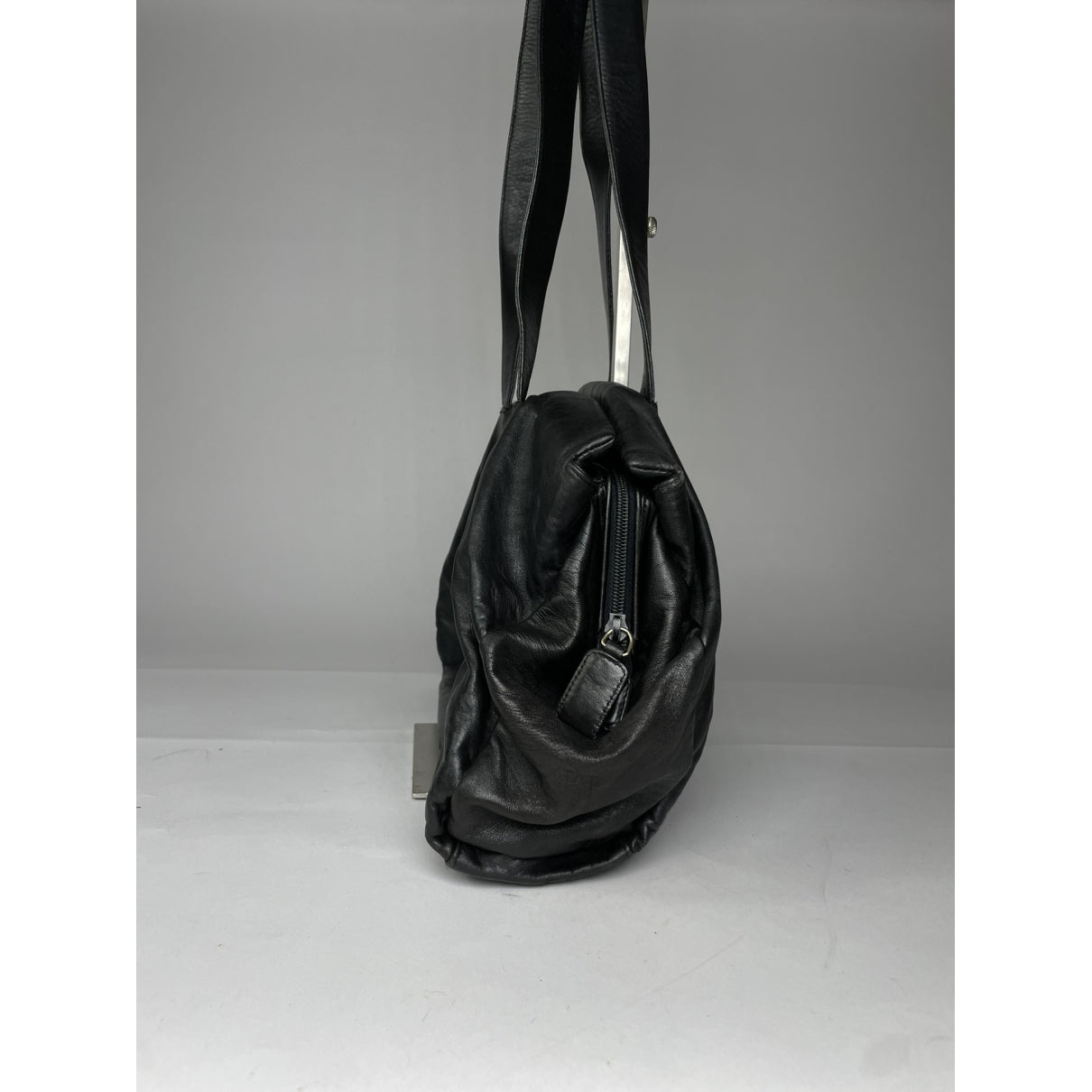 Prada Cleo Black Patent Leather Handbag image 5
