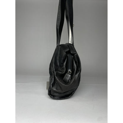 Prada Cleo Black Patent Leather Handbag image 5