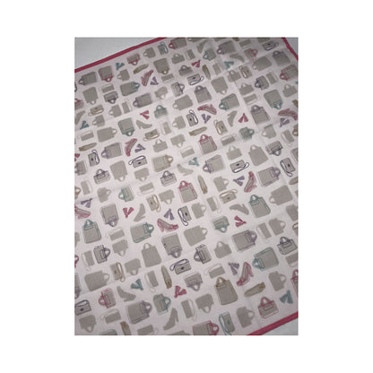 Celine Pink Silk Silk Handkerchief image 3