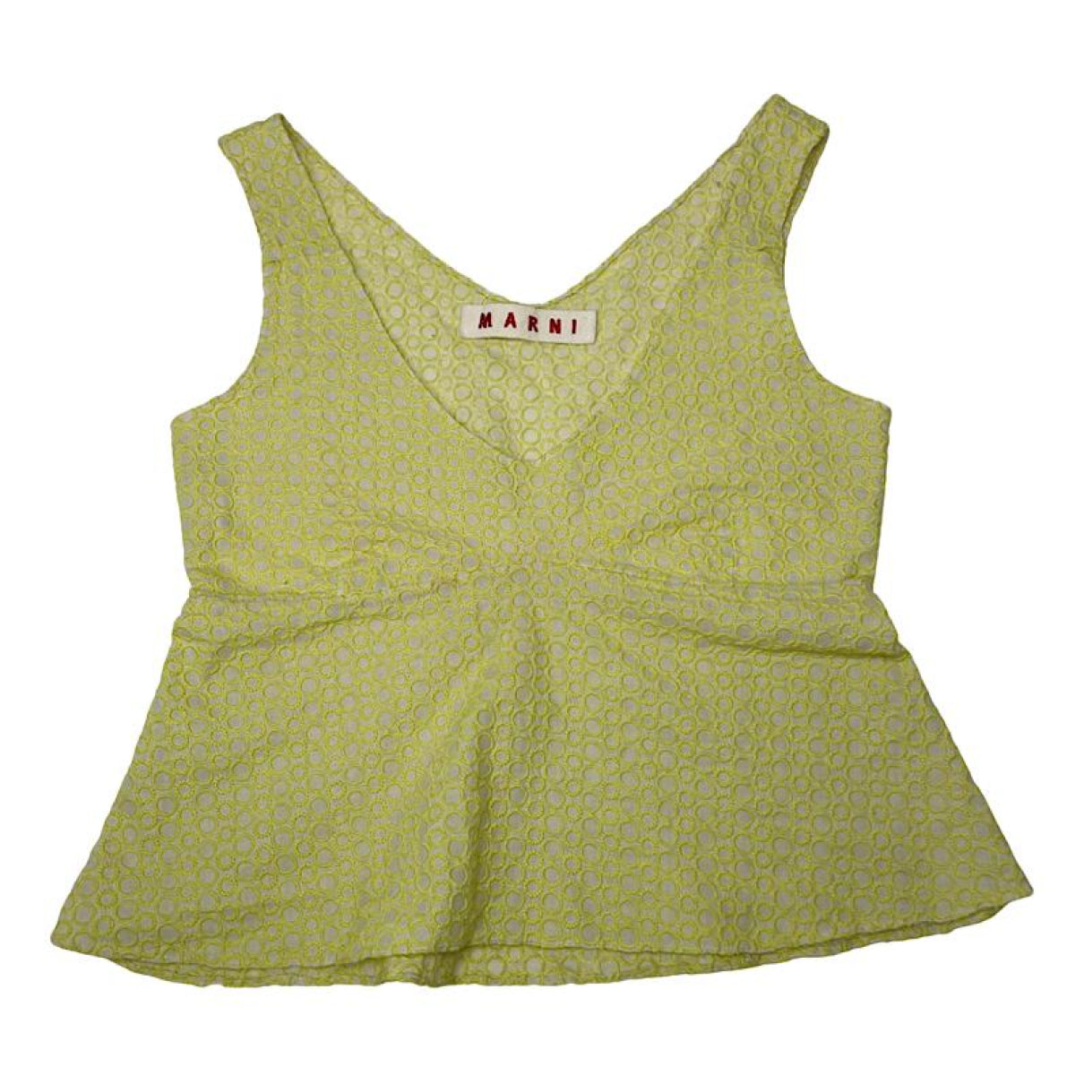 Marni Green Cotton Top image 1