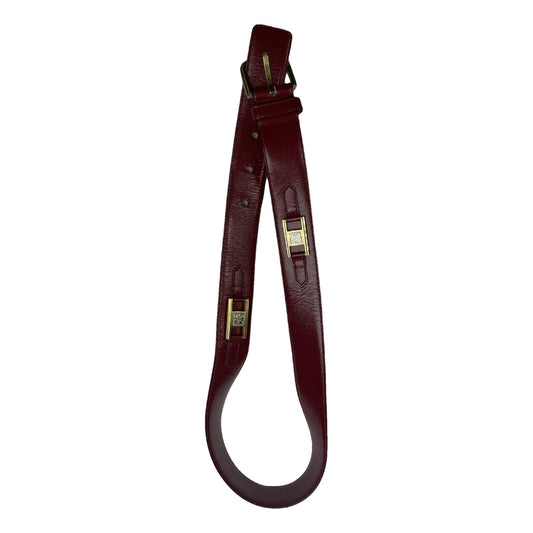 Givenchy Burgundy Leather Belt image 1