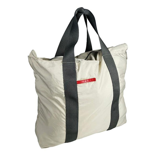 Prada White Polyester Handbag image 1