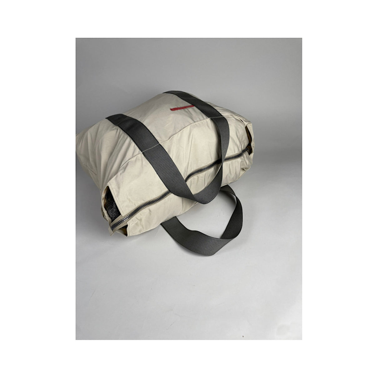 Prada White Polyester Handbag image 2