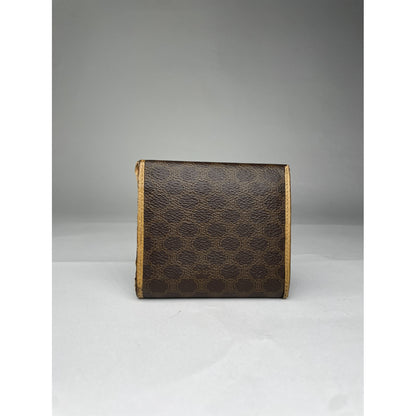 Celine Triomphe Brown Leather Wallet image 2