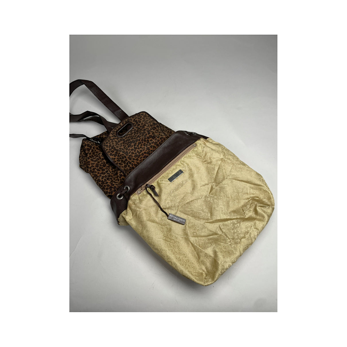 Bottega Veneta Brown Polyester Handbag image 3