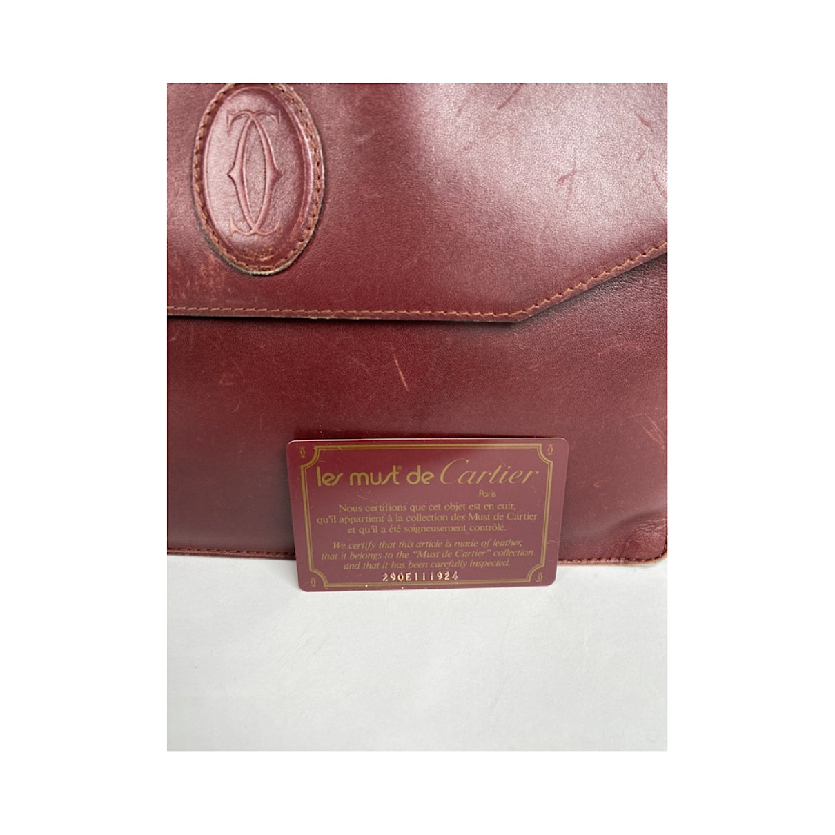 Cartier C Clutch Bag image 3