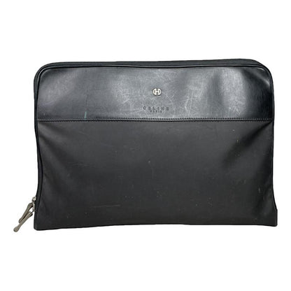 Celine Trio Black Leather Clutch Bag image 1