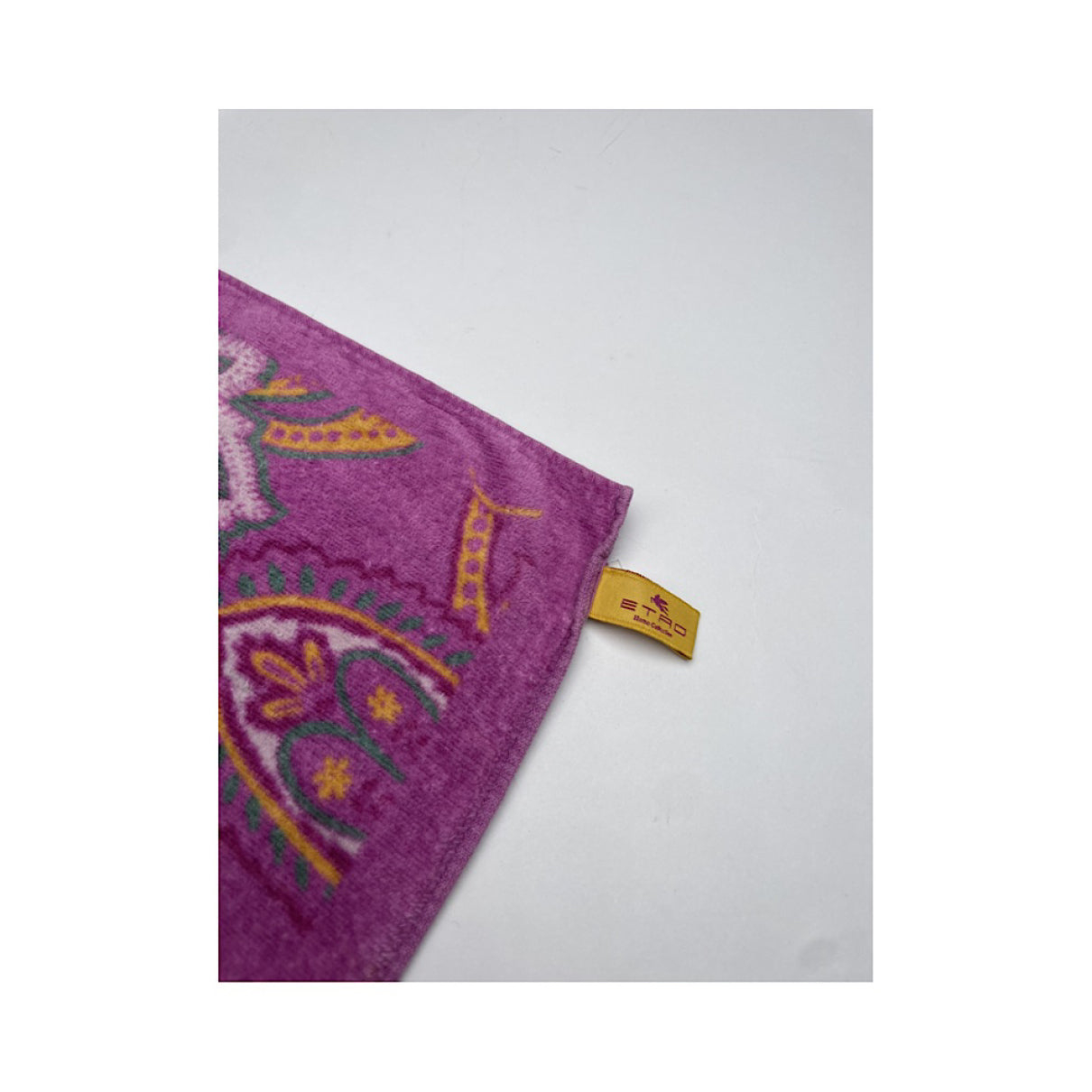 Etro Pink Cotton Scarf image 2