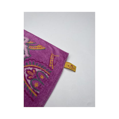 Etro Pink Cotton Scarf image 2