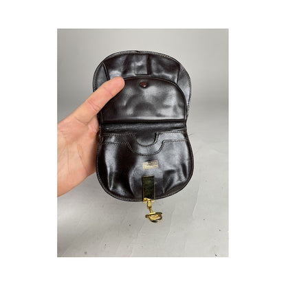 Fendi Baguette Brown Wool Wallet image 3