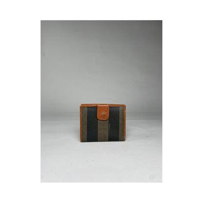 Fendi Baguette Black Leather Wallet image 5