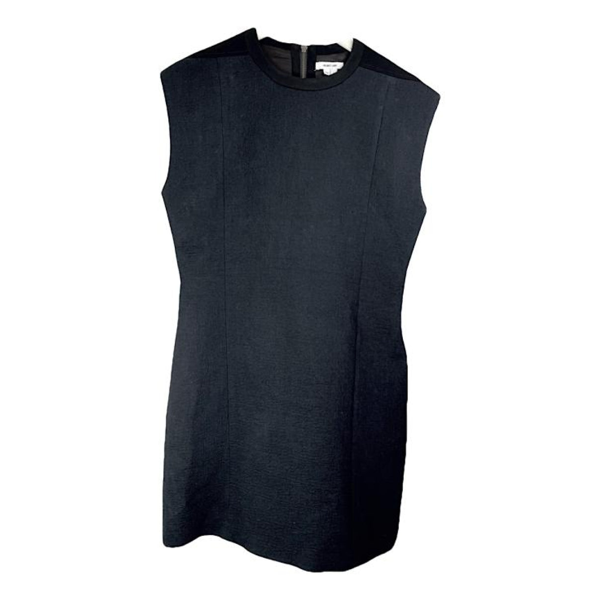 Helmut Lang Navy Wool Dresse image 1