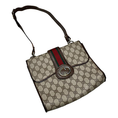 Gucci Ophidia Dome Grey Leather Handbag image 1