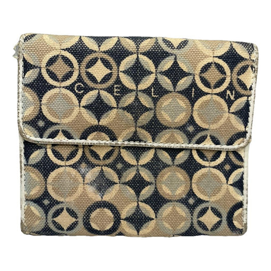 Celine Triomphe Multicolour Cotton Wallet image 1