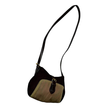 Etro Green Wool Handbag image 1