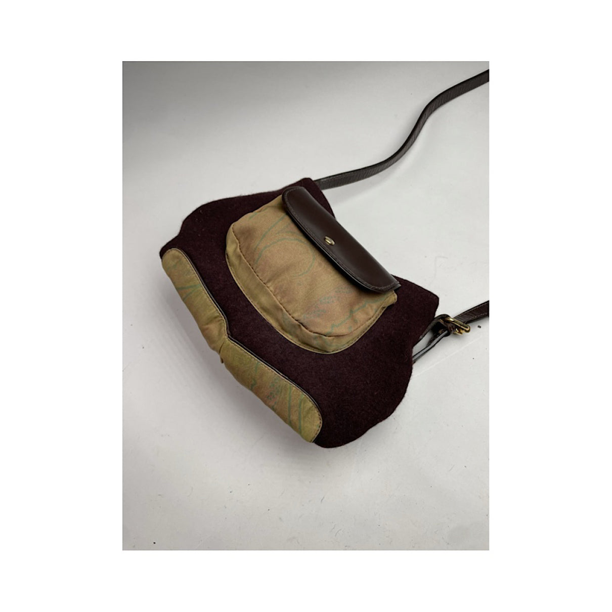 Etro Green Wool Handbag image 2