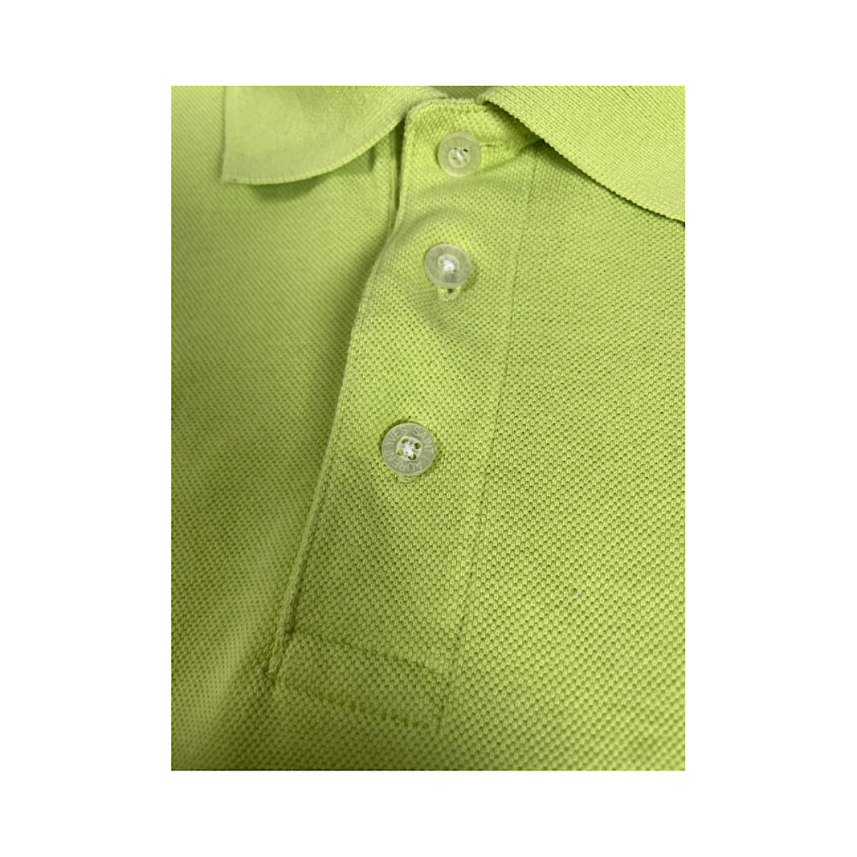 Yves Saint Laurent Green Cotton Polo Shirt image 5