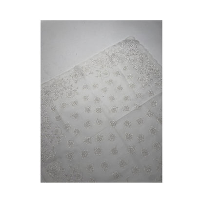 Celine White Silk Silk Handkerchief image 4